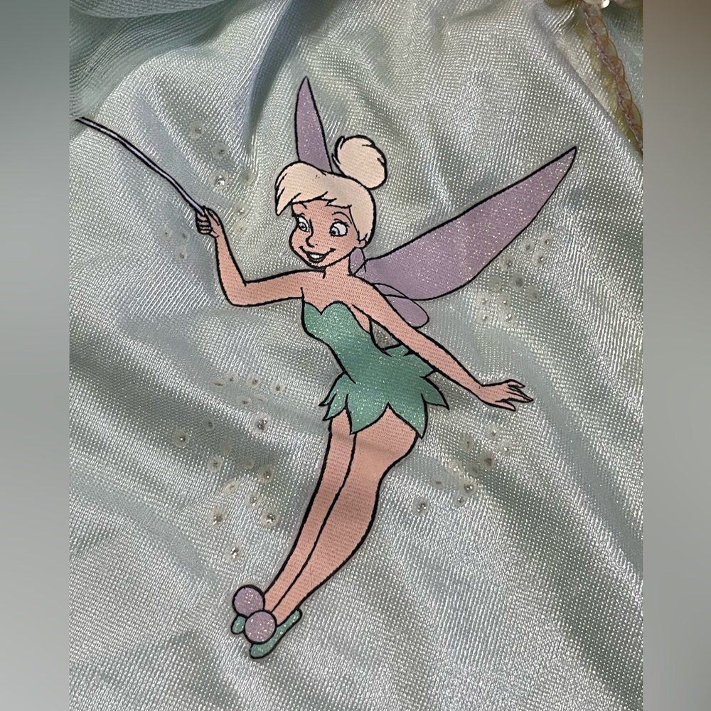 Disney Tinkerbell Bodysuit in Light Green and Gold sequins - Picture 4 of 4